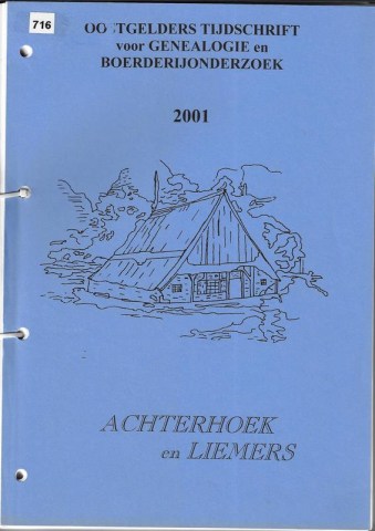 005-C-716 Oostgelders Tijdschrift voor Genealogie en Boerderijonderzoek 2001